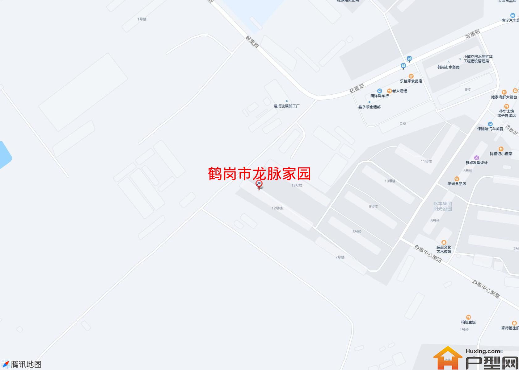 龙脉家园小区 - 户型网