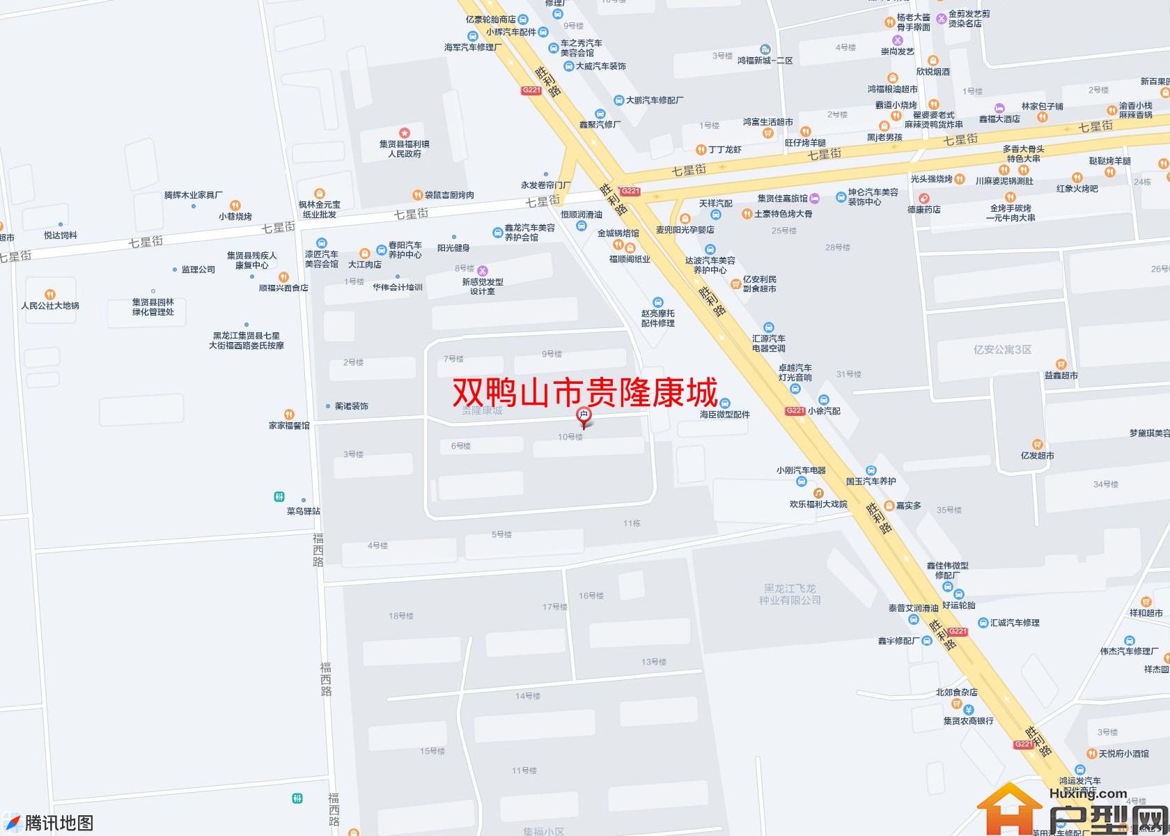 贵隆康城小区 - 户型网