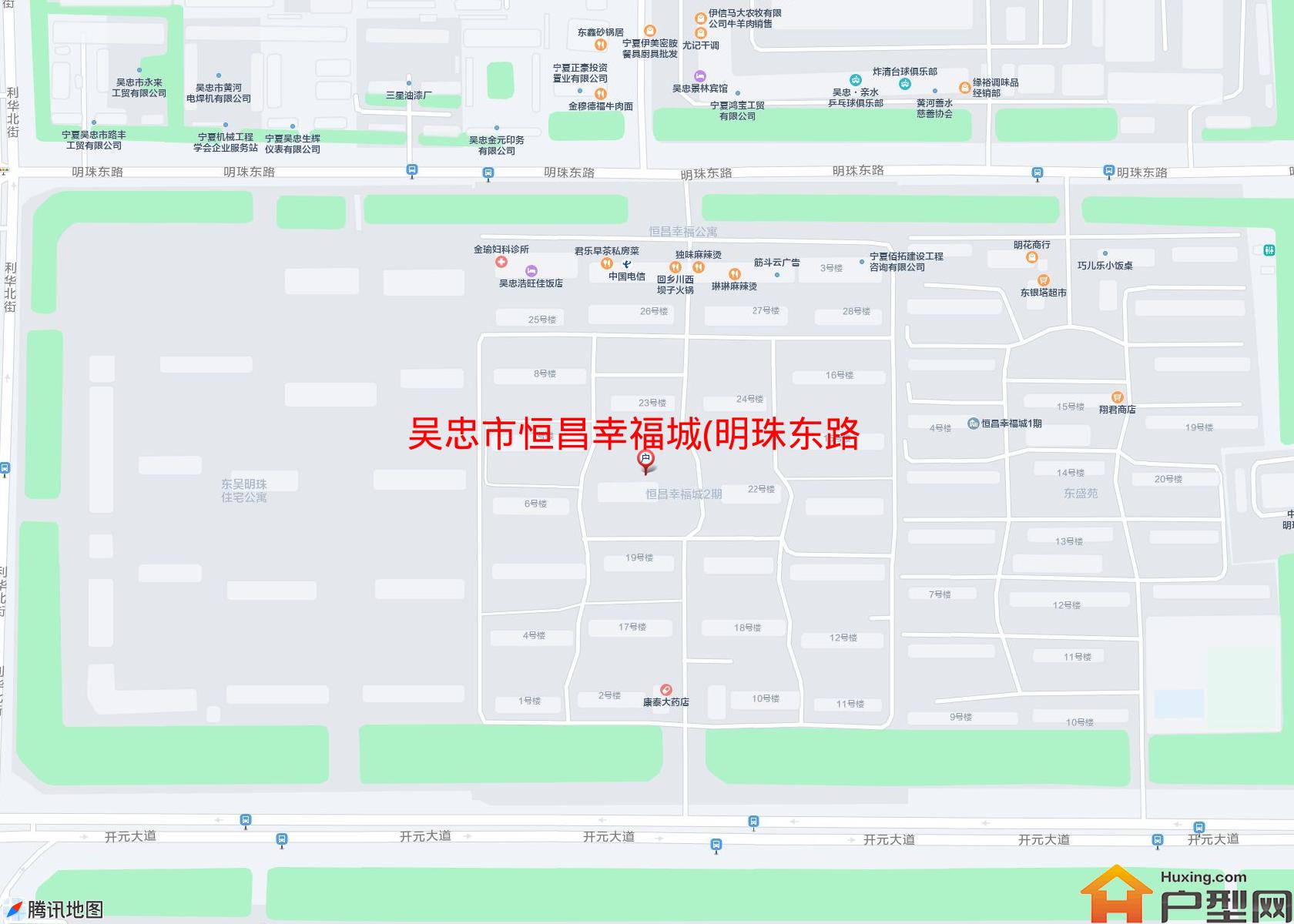 恒昌幸福城(明珠东路)小区 - 户型网