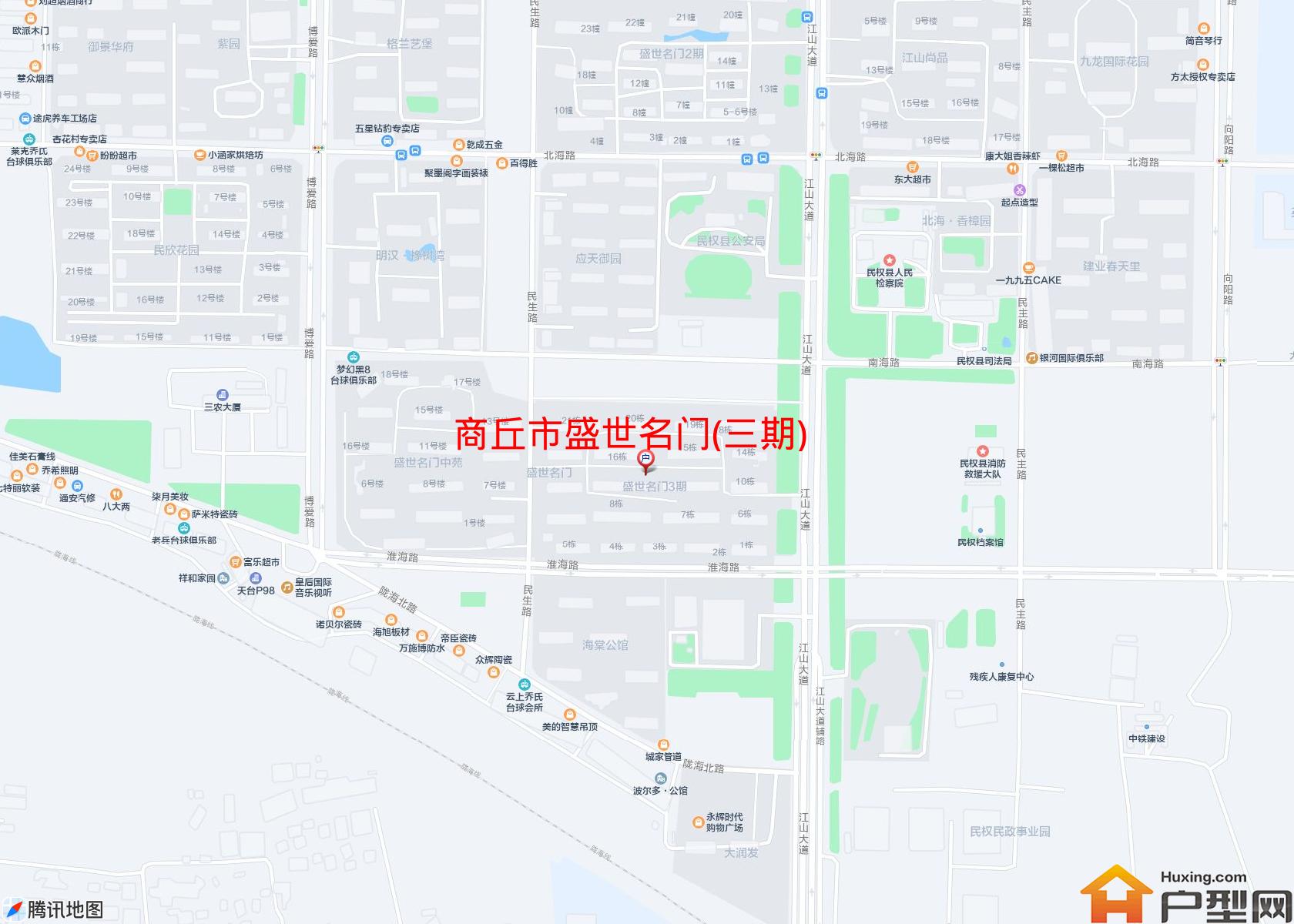 盛世名门(三期)小区 - 户型网