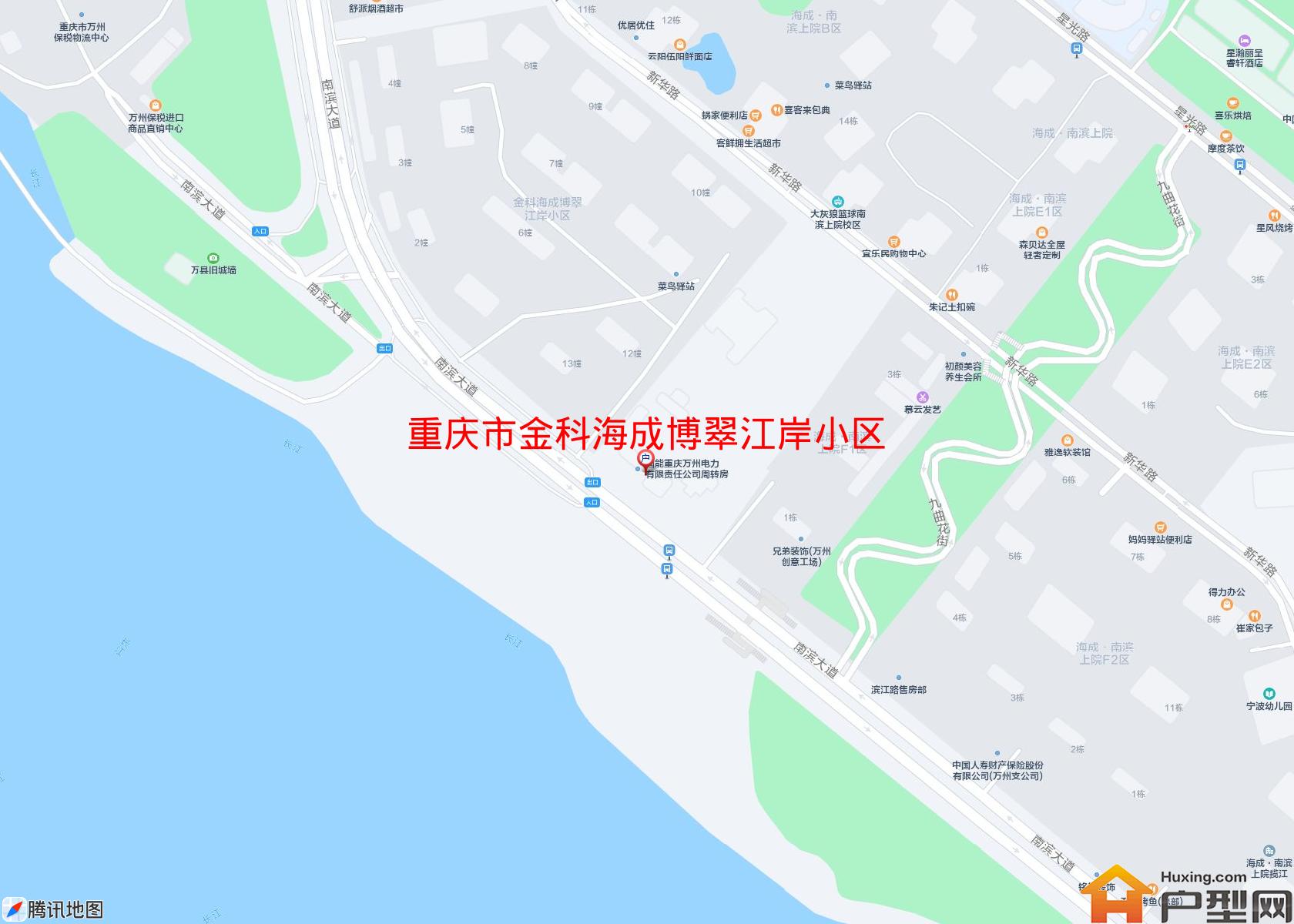 金科海成博翠江岸小区小区 - 户型网