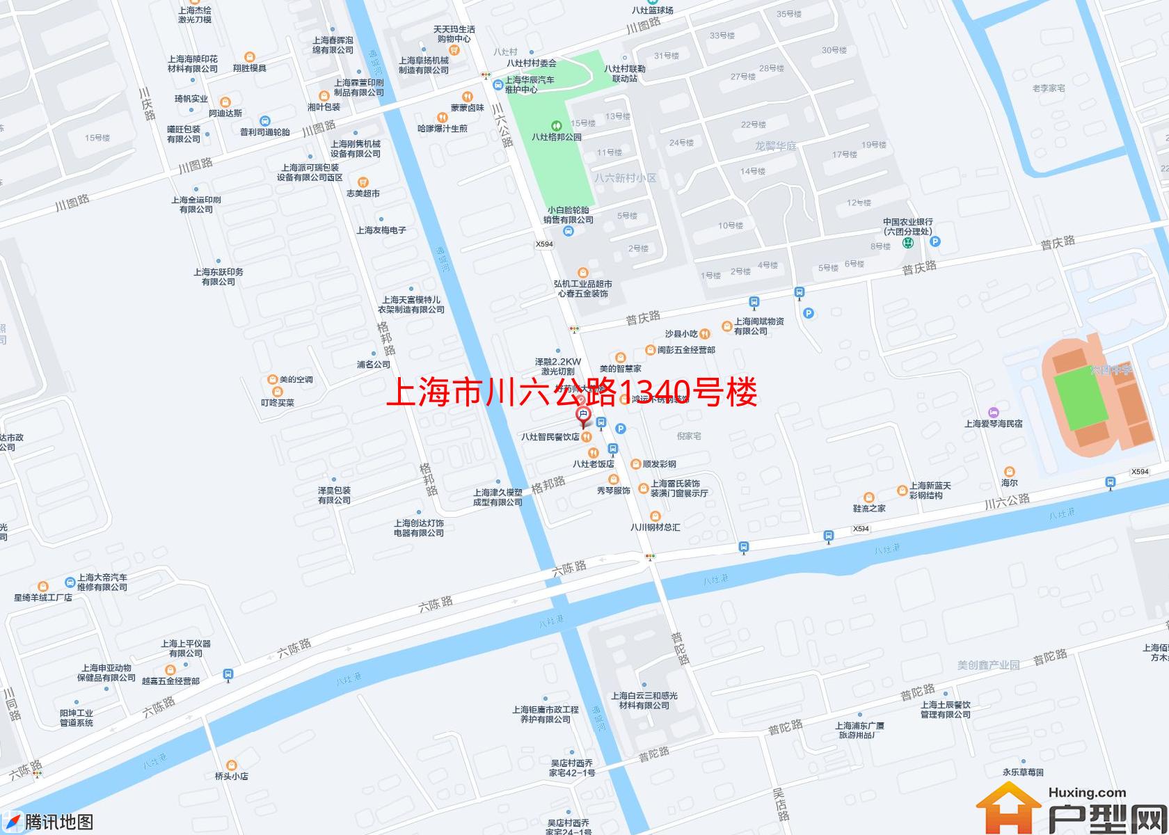 川六公路1340号楼小区 - 户型网