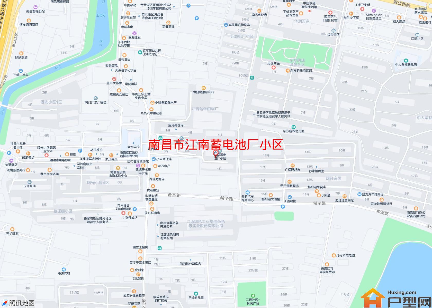 江南蓄电池厂小区小区 - 户型网