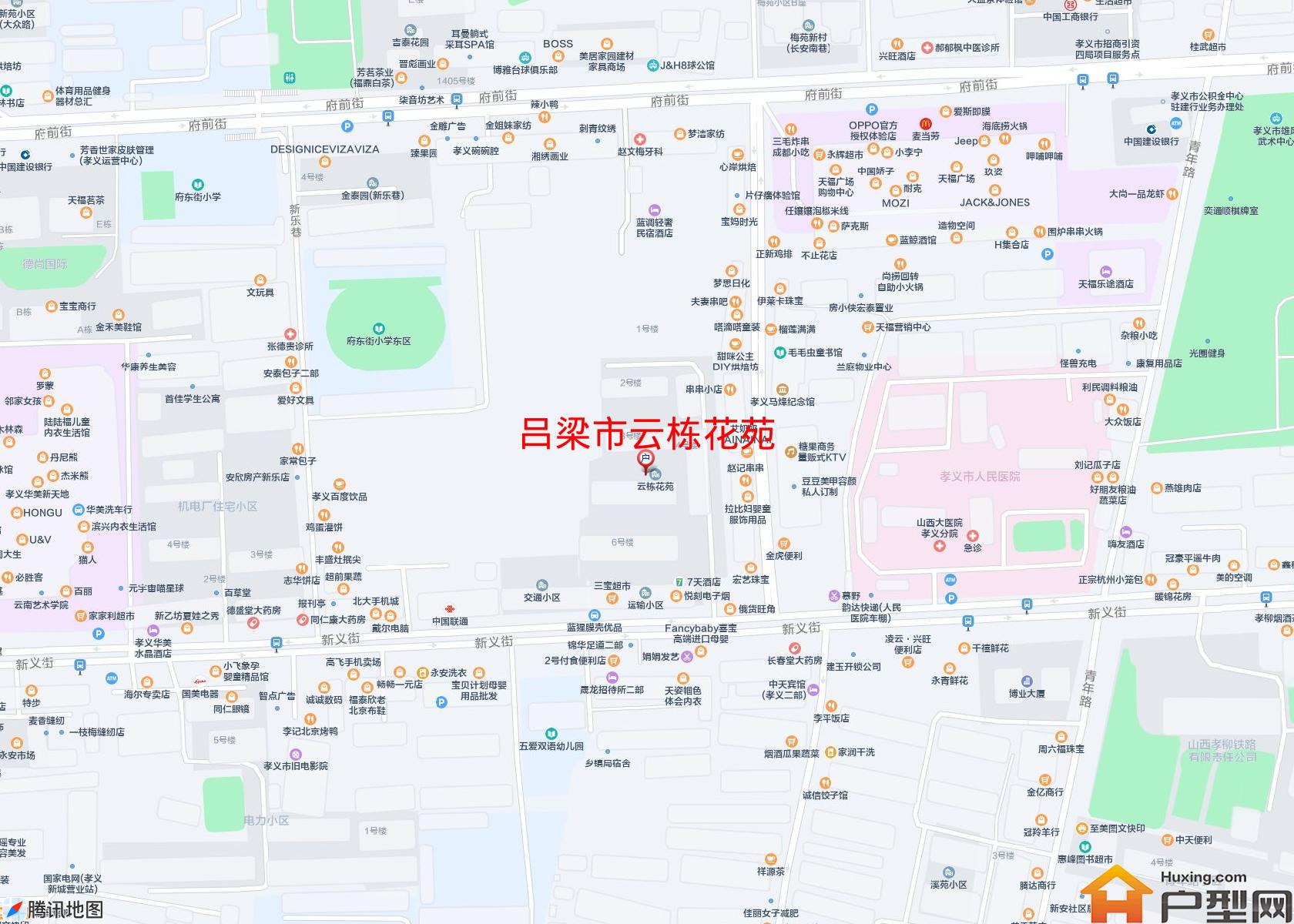云栋花苑小区 - 户型网