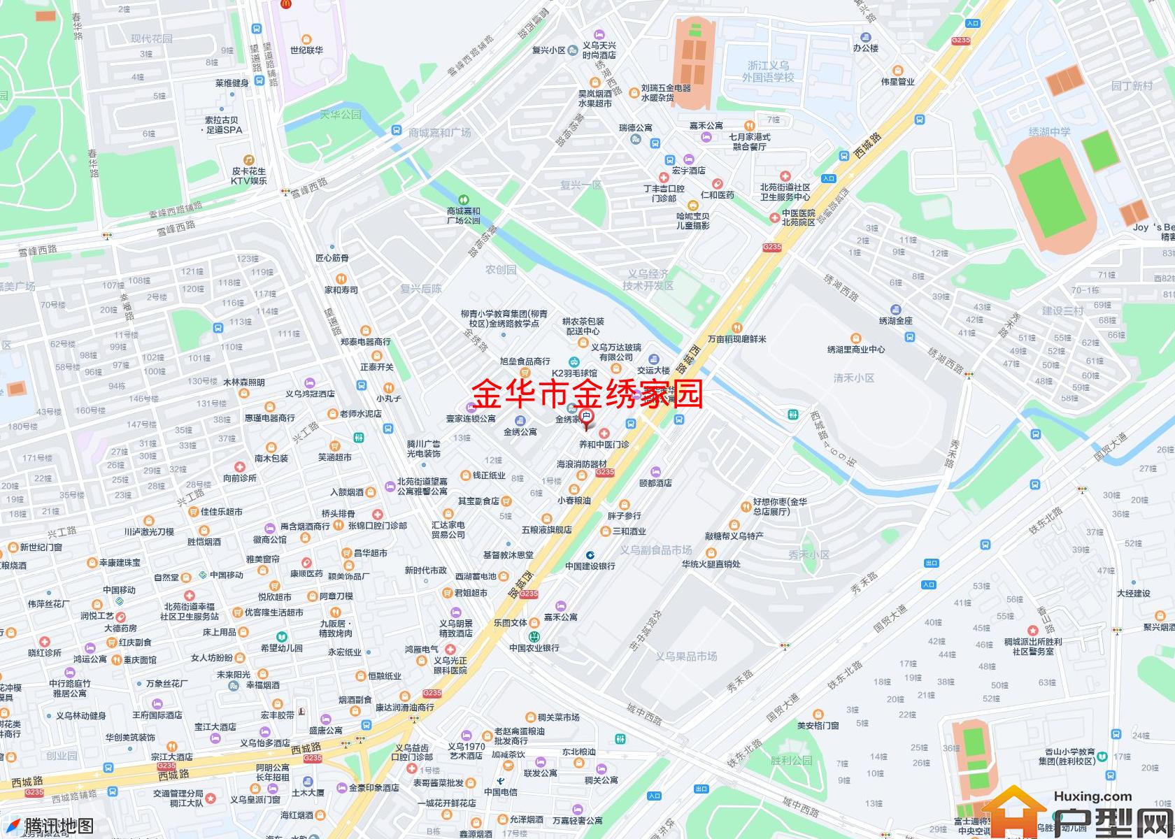 金绣家园小区 - 户型网