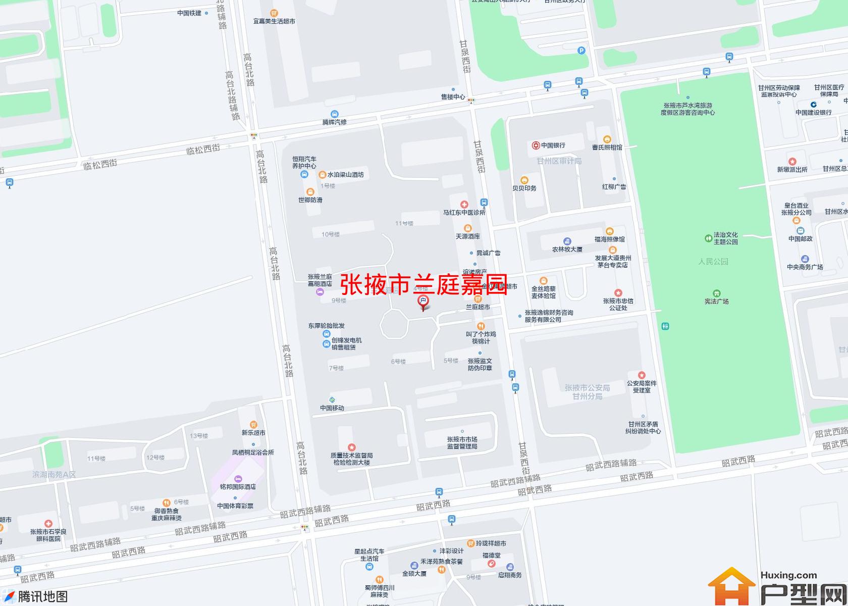 兰庭嘉园小区 - 户型网