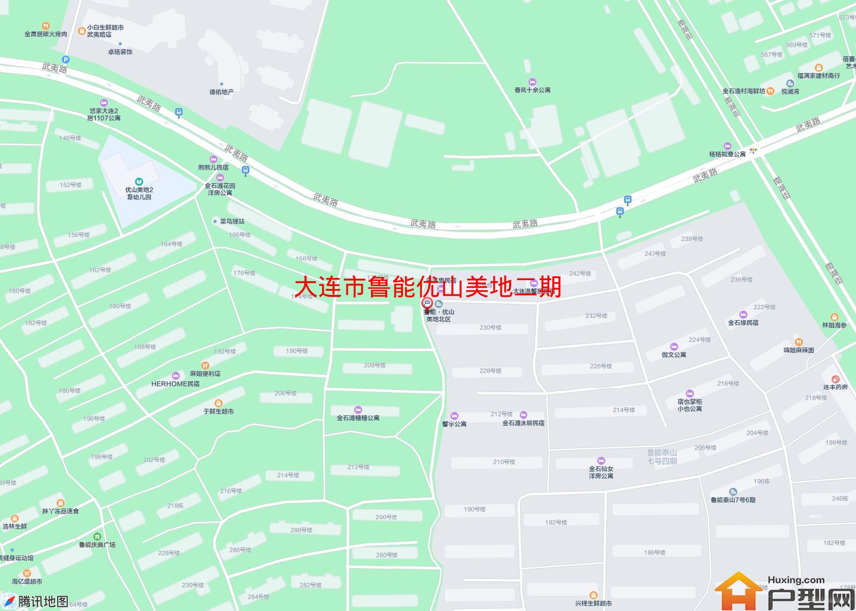 鲁能优山美地二期小区 - 户型网