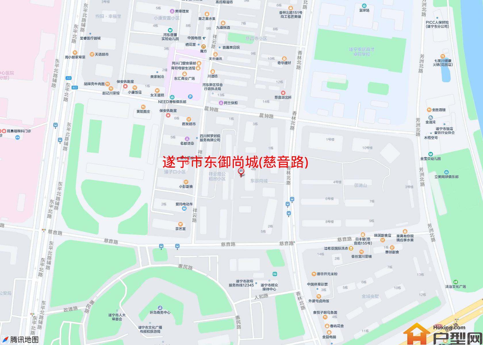 东御尚城(慈音路)小区 - 户型网