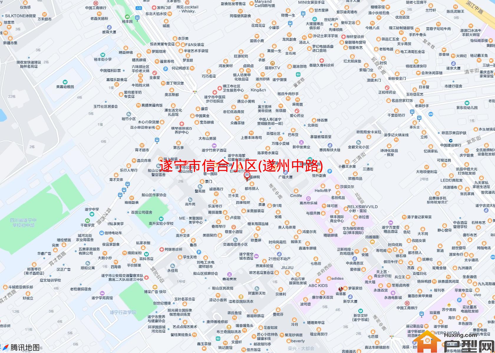 信合小区(遂州中路)小区 - 户型网