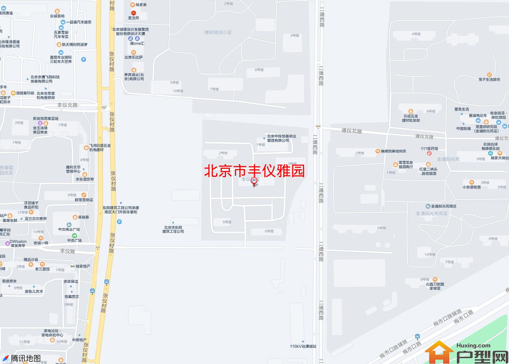 丰仪雅园小区 - 户型网