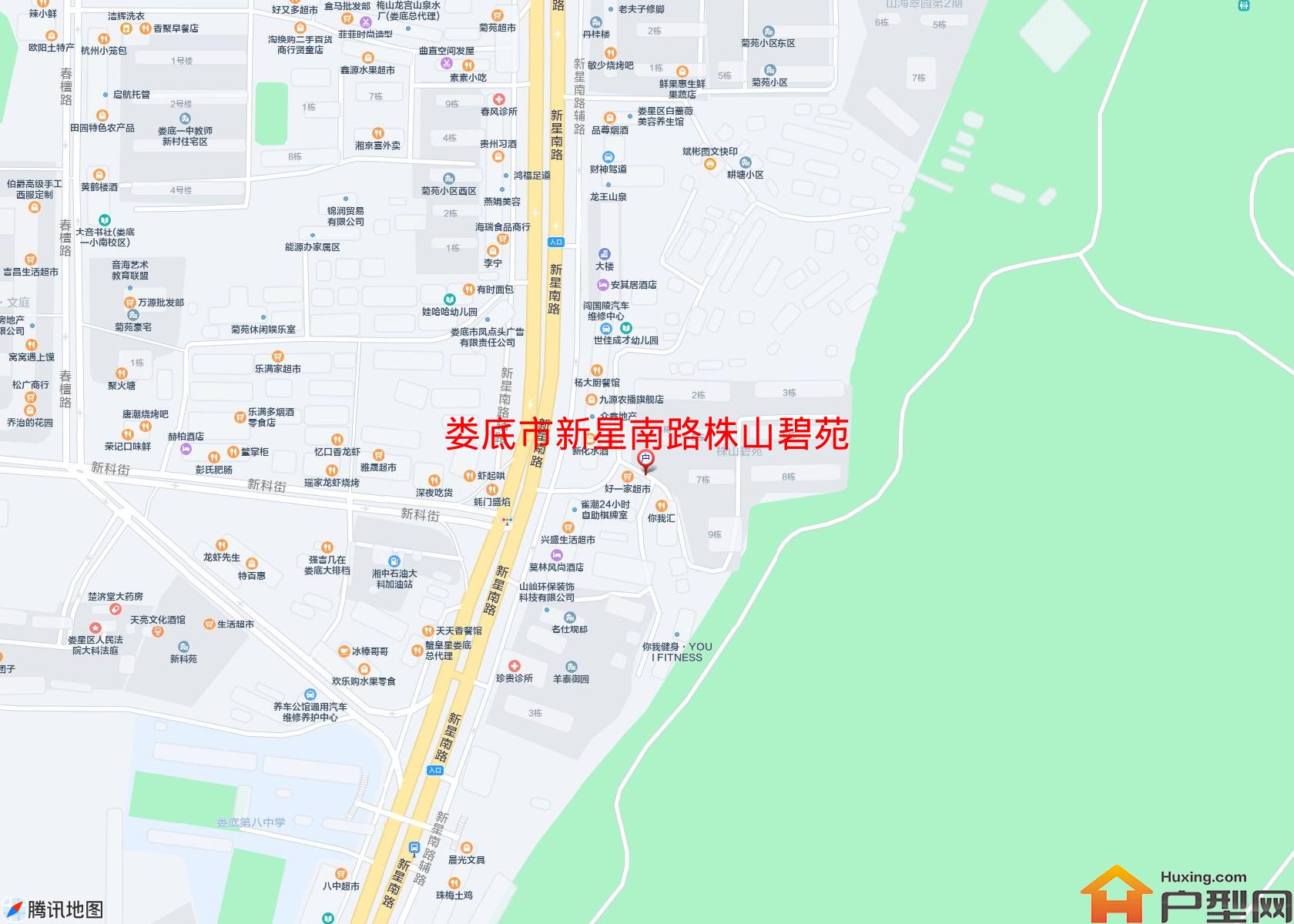 新星南路株山碧苑小区 - 户型网