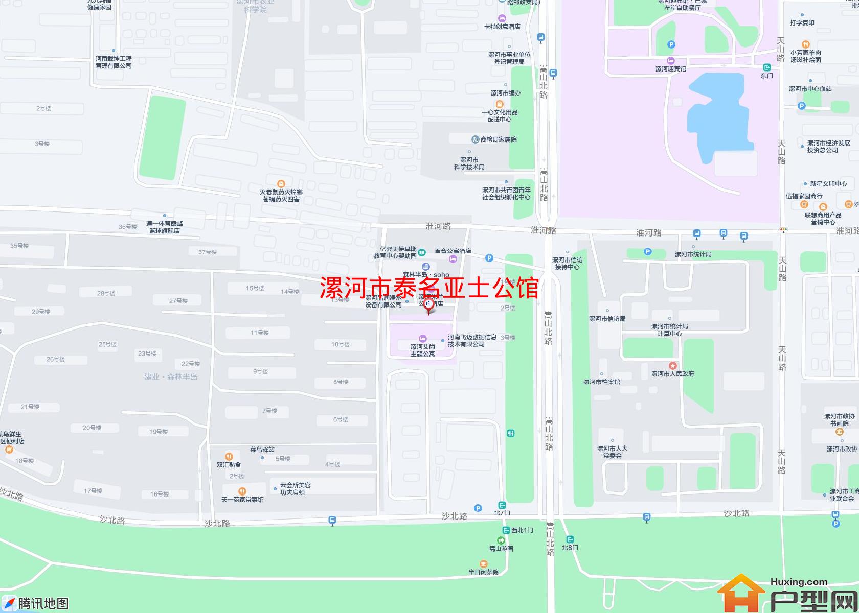 泰名亚士公馆小区 - 户型网