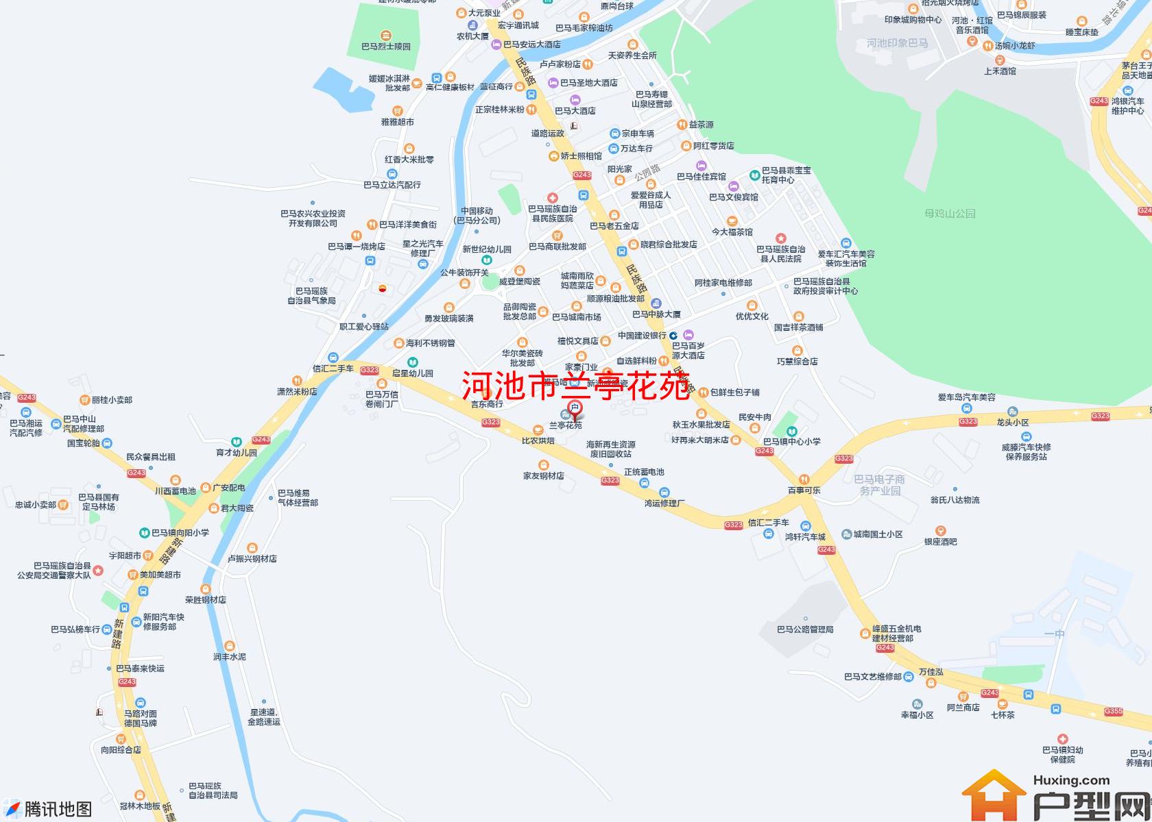 兰亭花苑小区 - 户型网