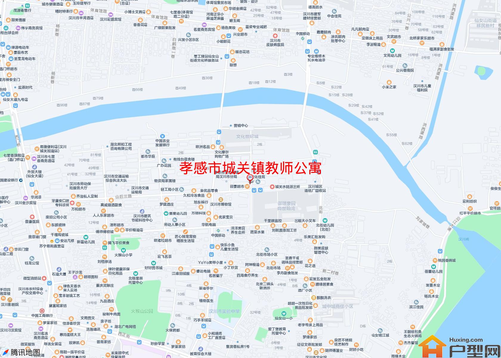 城关镇教师公寓小区 - 户型网