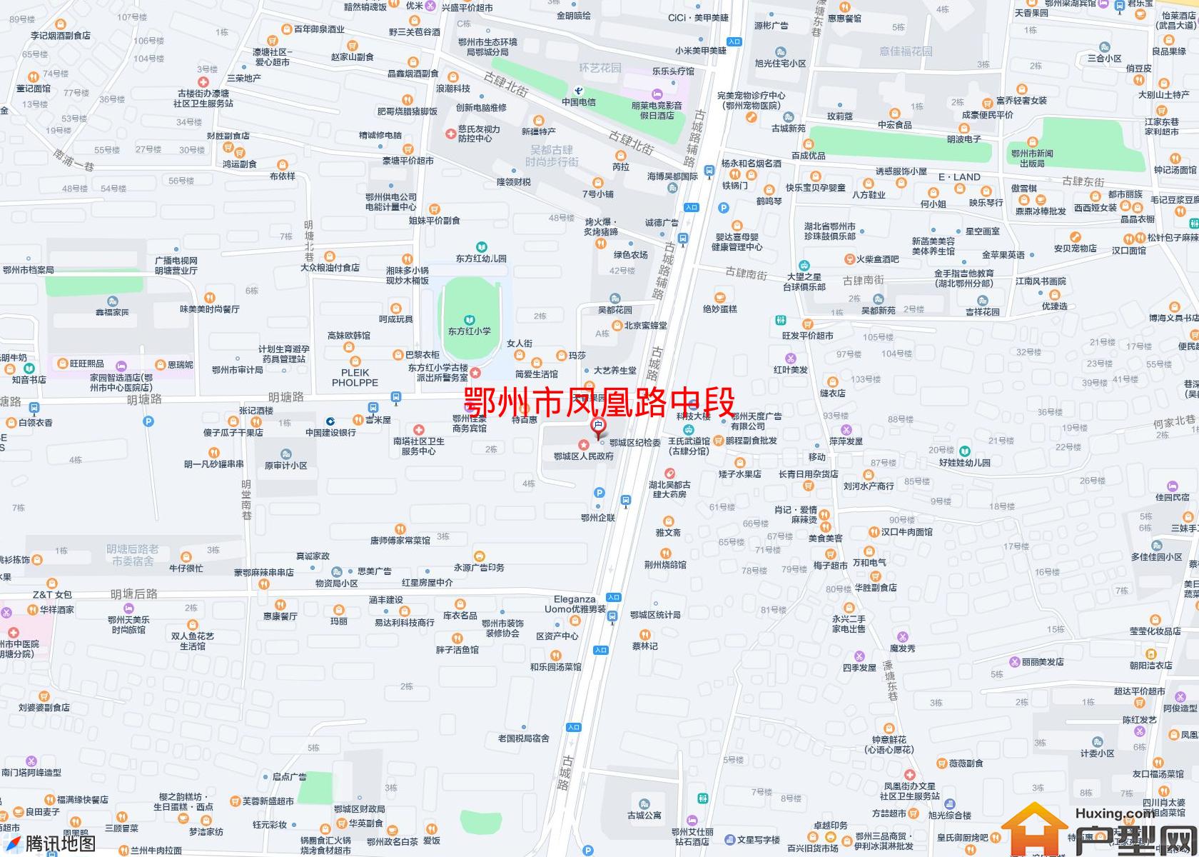 凤凰路中段小区 - 户型网