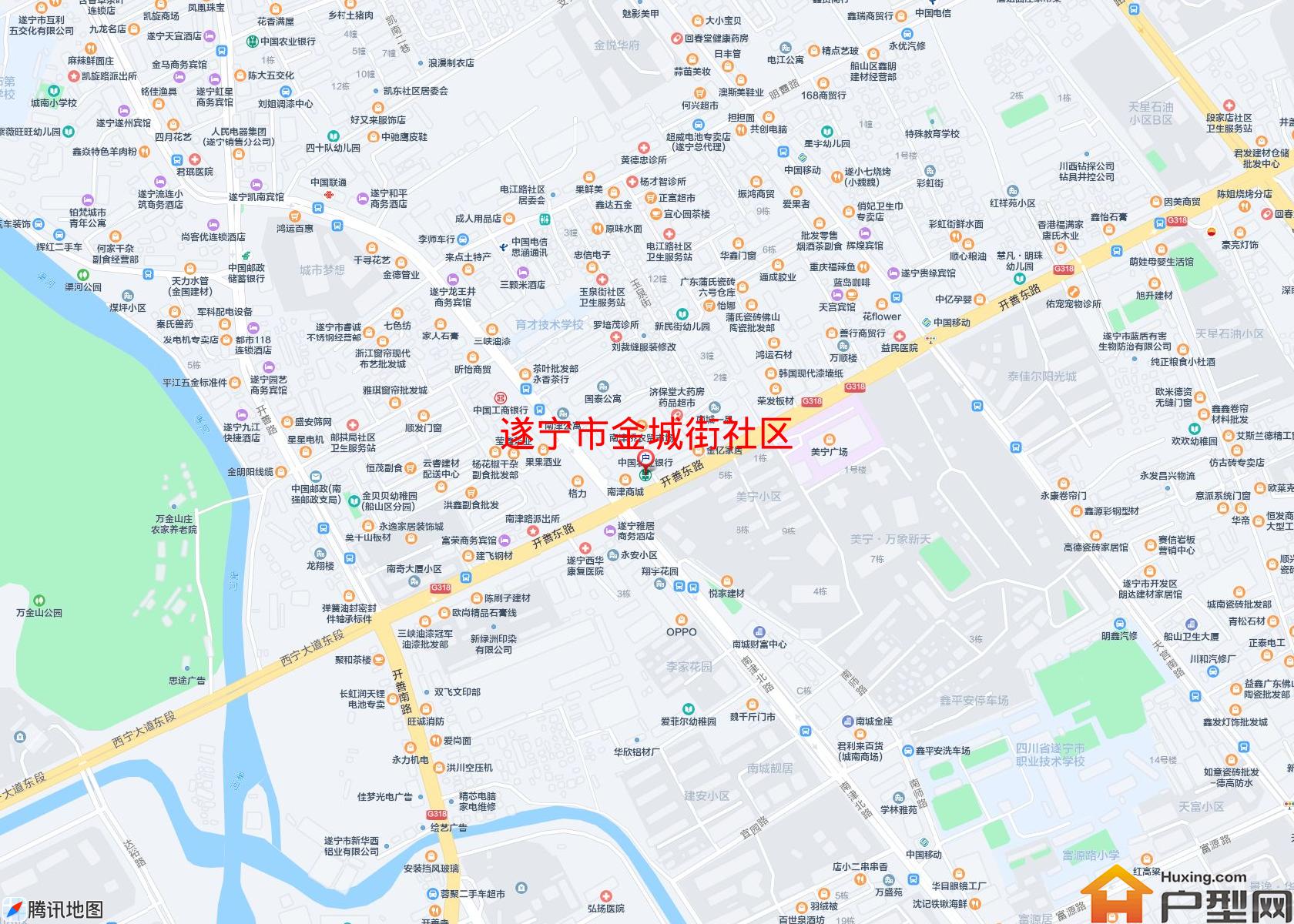 金城街社区小区 - 户型网