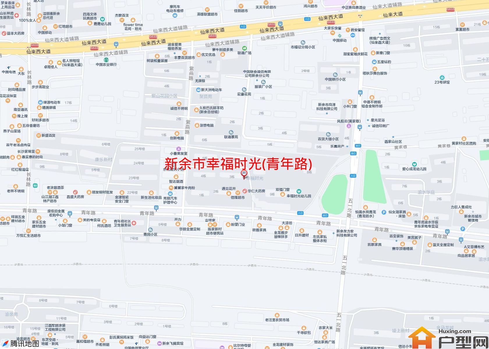 幸福时光(青年路)小区 - 户型网