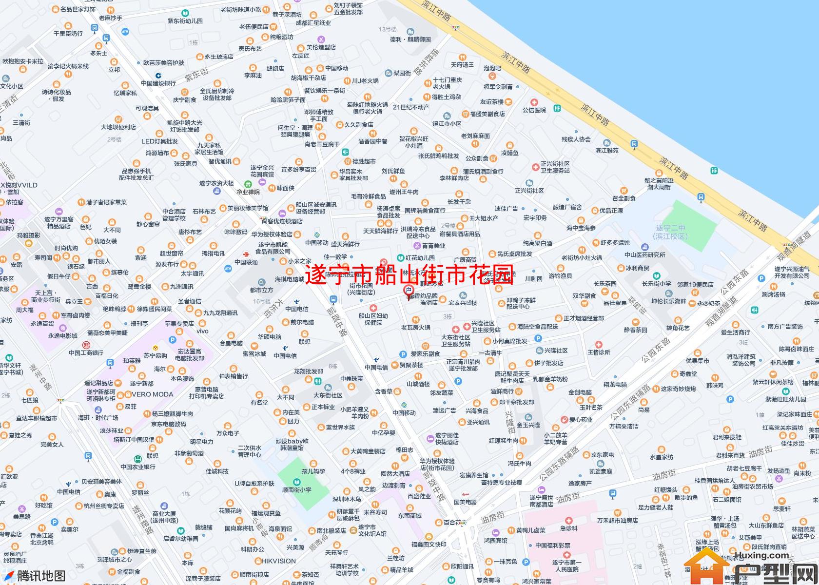 船山街市花园小区 - 户型网