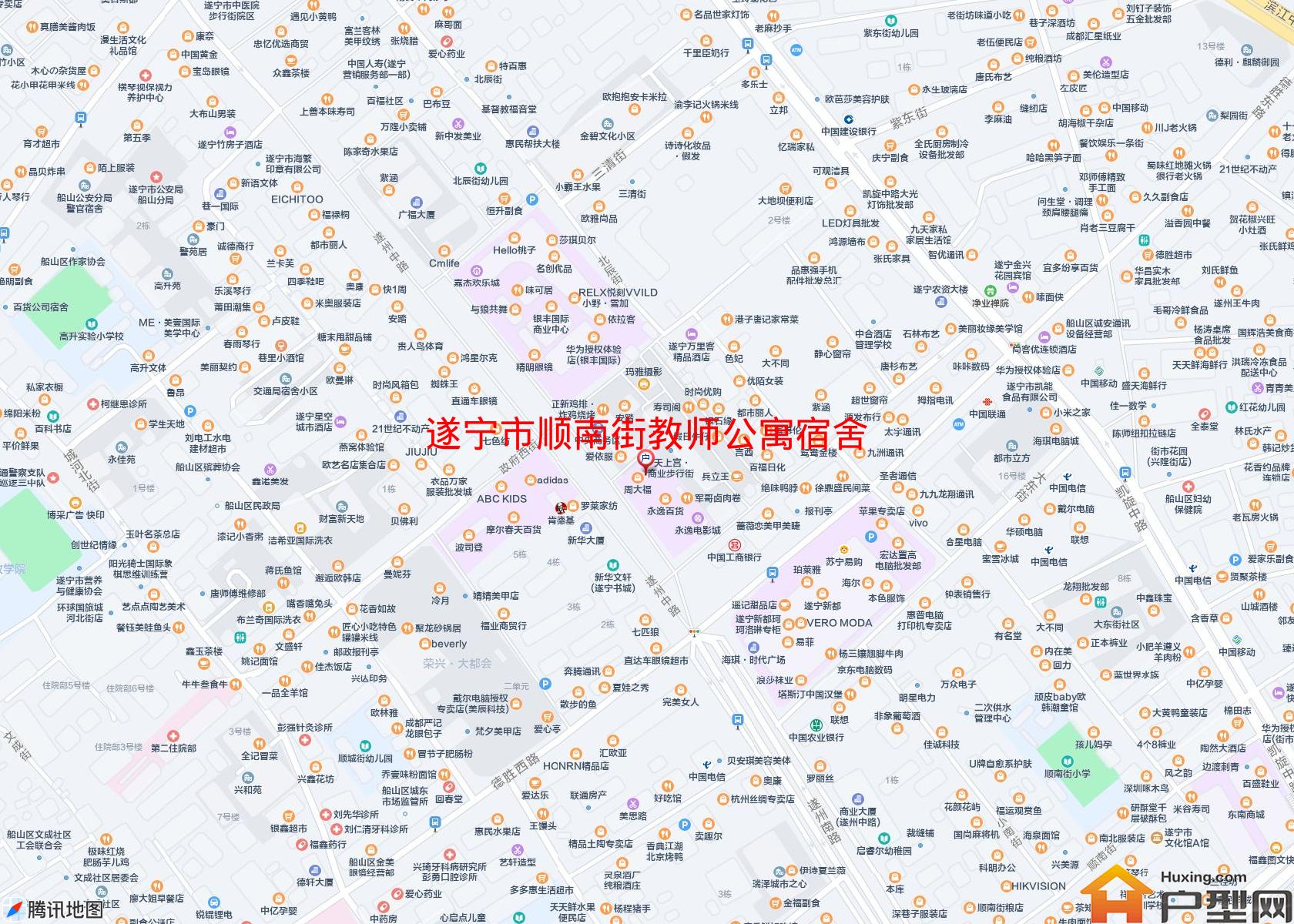 顺南街教师公寓宿舍小区 - 户型网