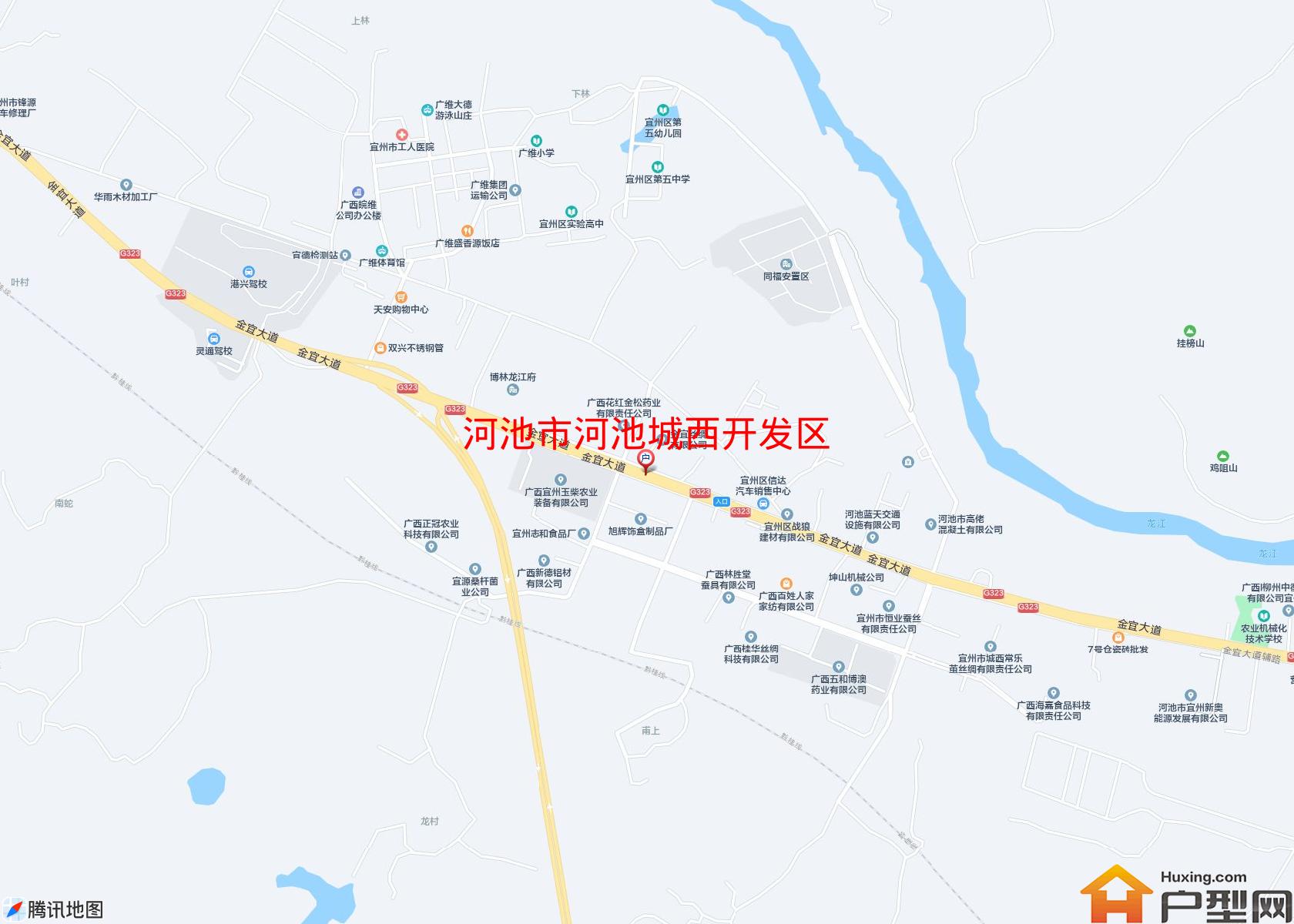 河池城西开发区小区 - 户型网