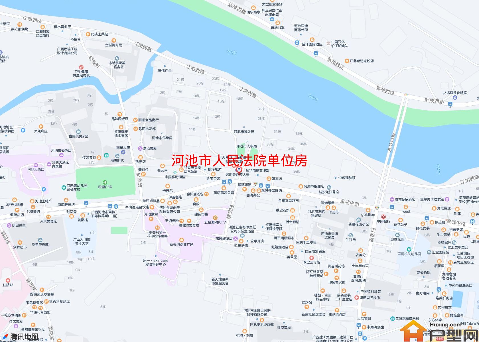 人民法院单位房小区 - 户型网
