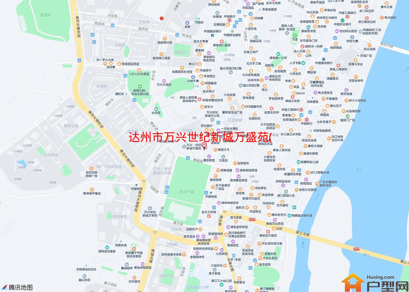 万兴世纪新城万盛苑(祥和路)小区 - 户型网