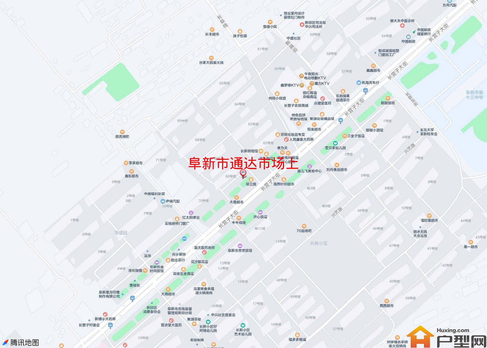 通达市场上小区 - 户型网