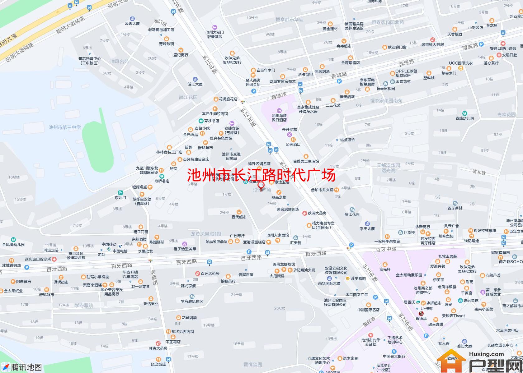 长江路时代广场小区 - 户型网
