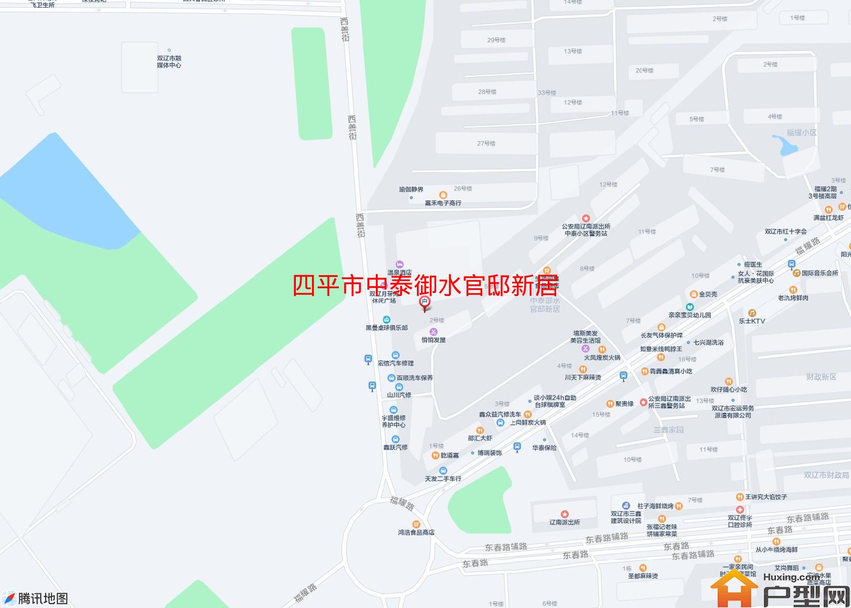 中泰御水官邸新居小区 - 户型网