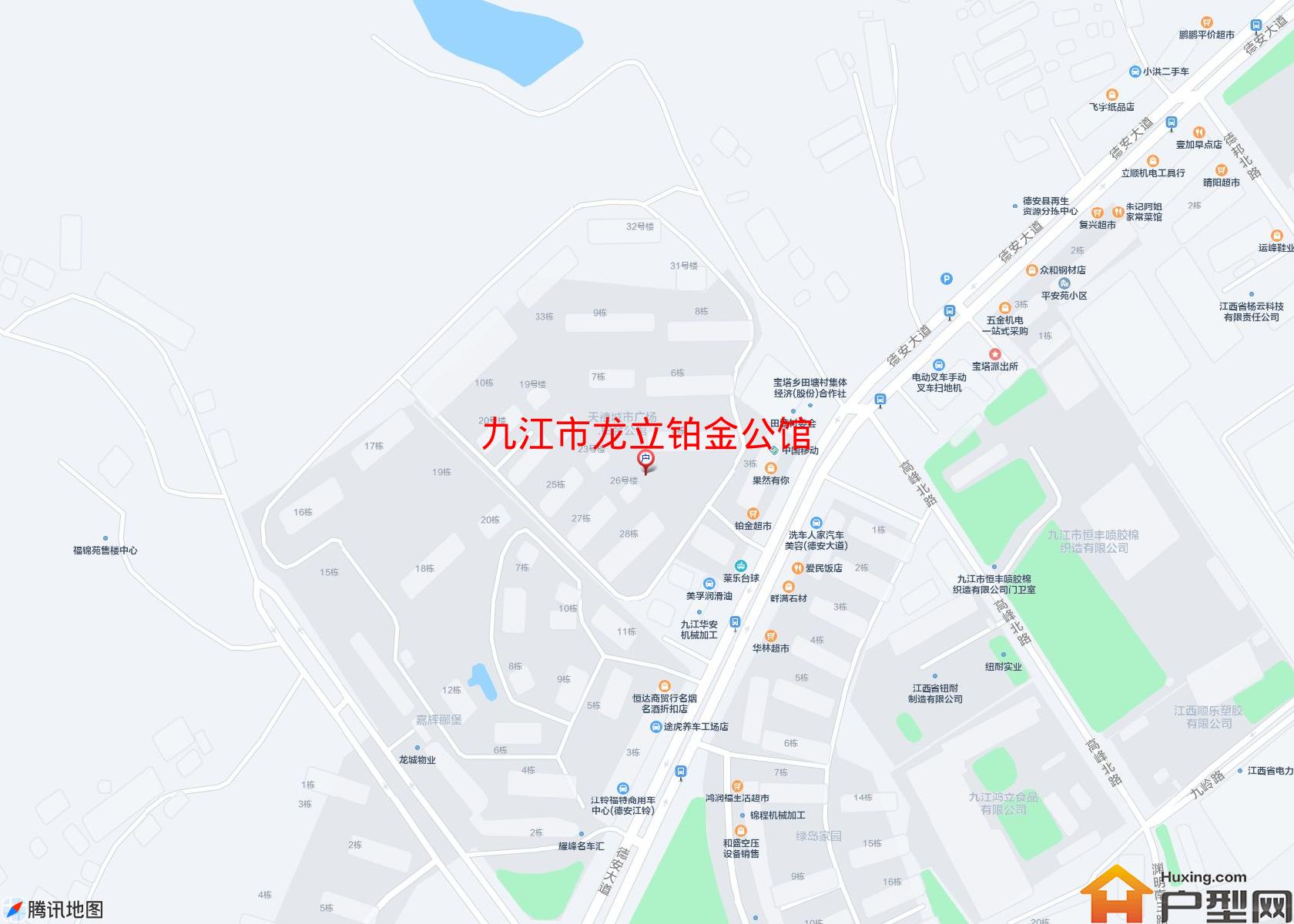 龙立铂金公馆小区 - 户型网