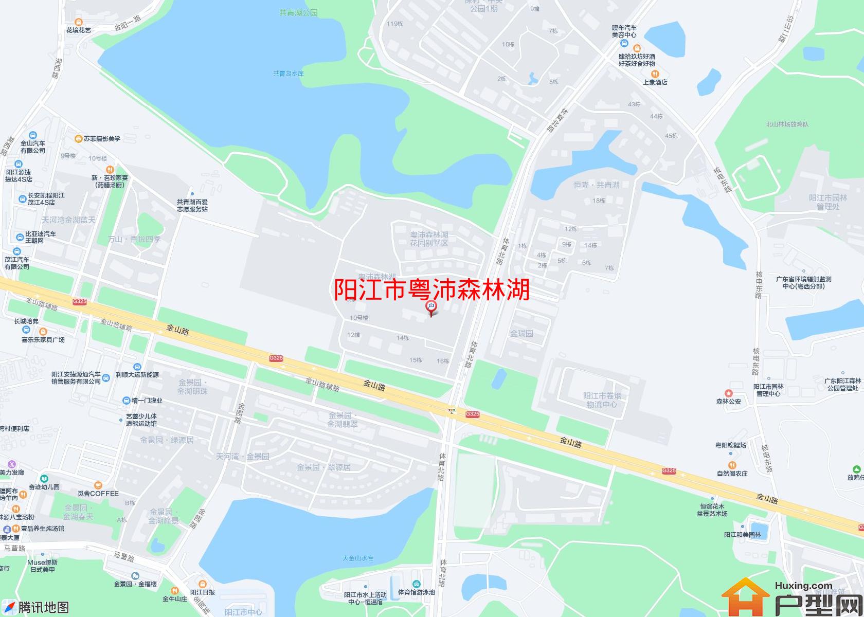 粤沛森林湖小区 - 户型网