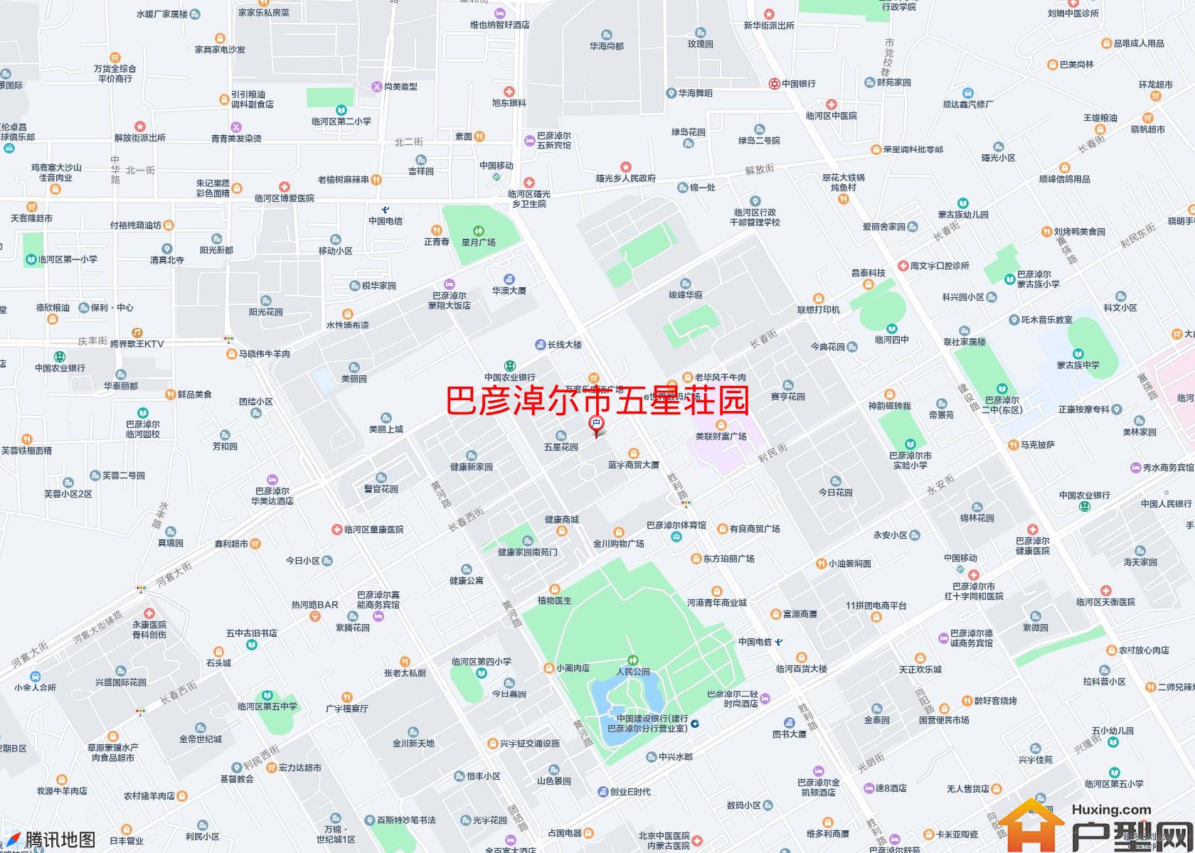 五星荘园小区 - 户型网