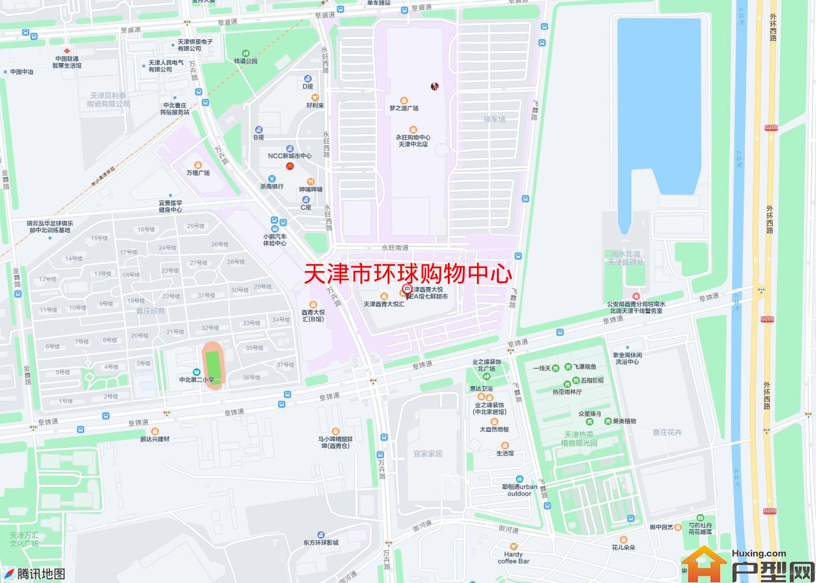 环球购物中心小区 - 户型网