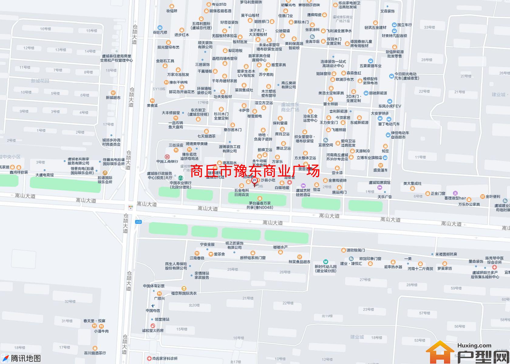 豫东商业广场小区 - 户型网