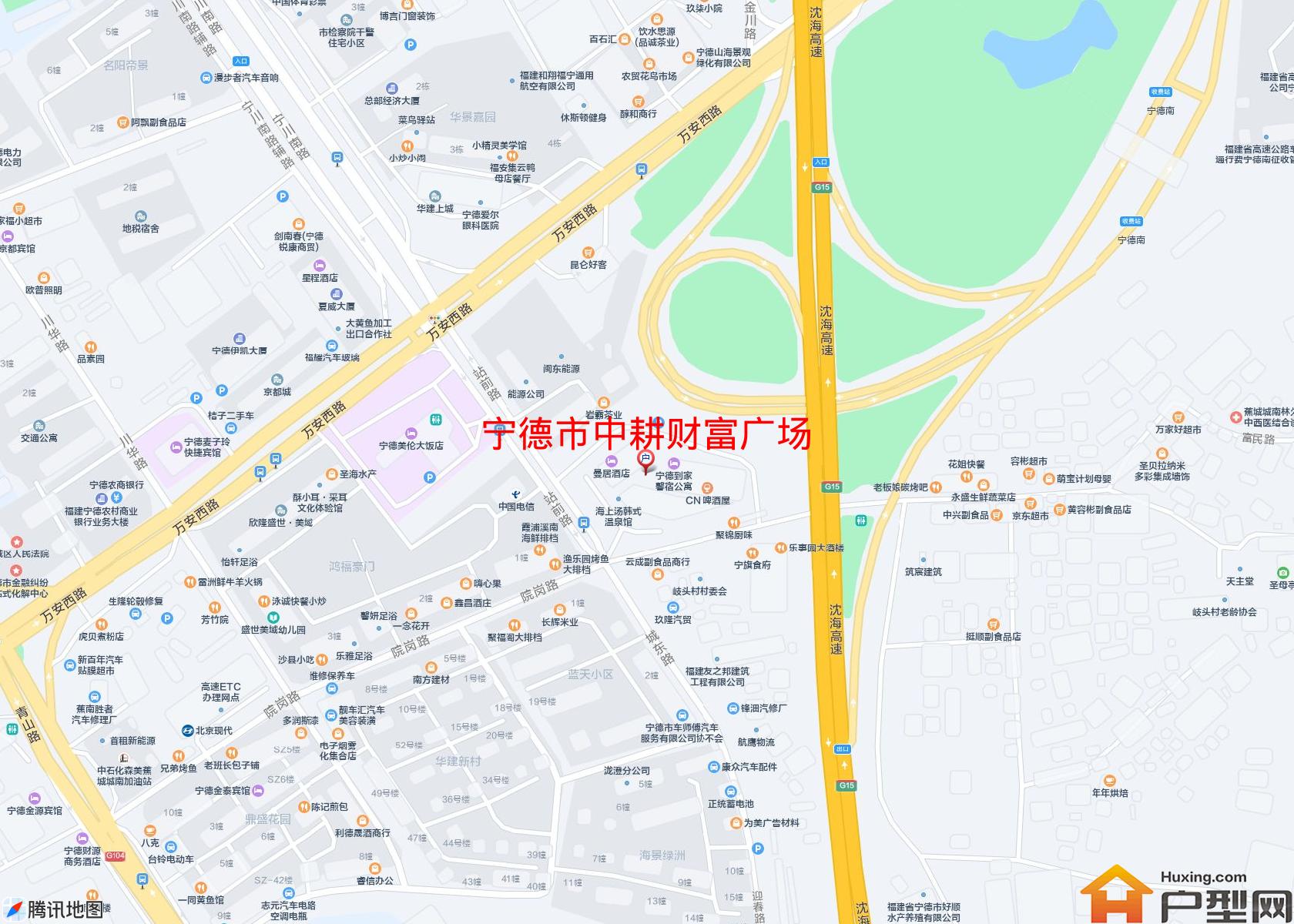 中耕财富广场小区 - 户型网