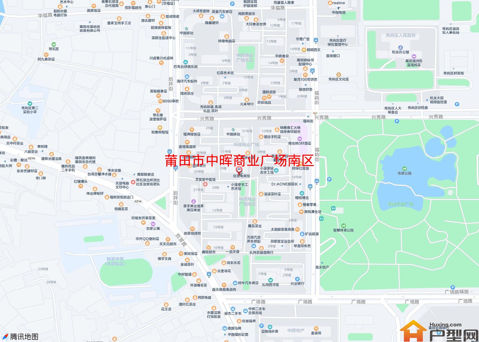 中晖商业广场南区小区 - 户型网