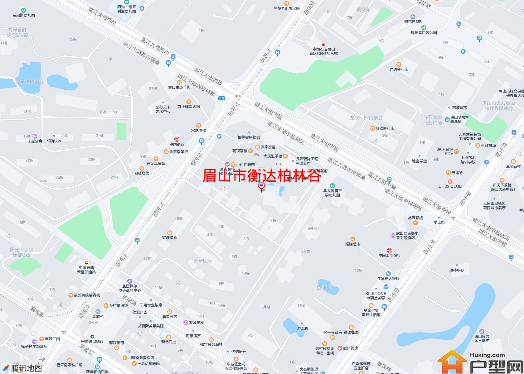 衡达柏林谷小区 - 户型网