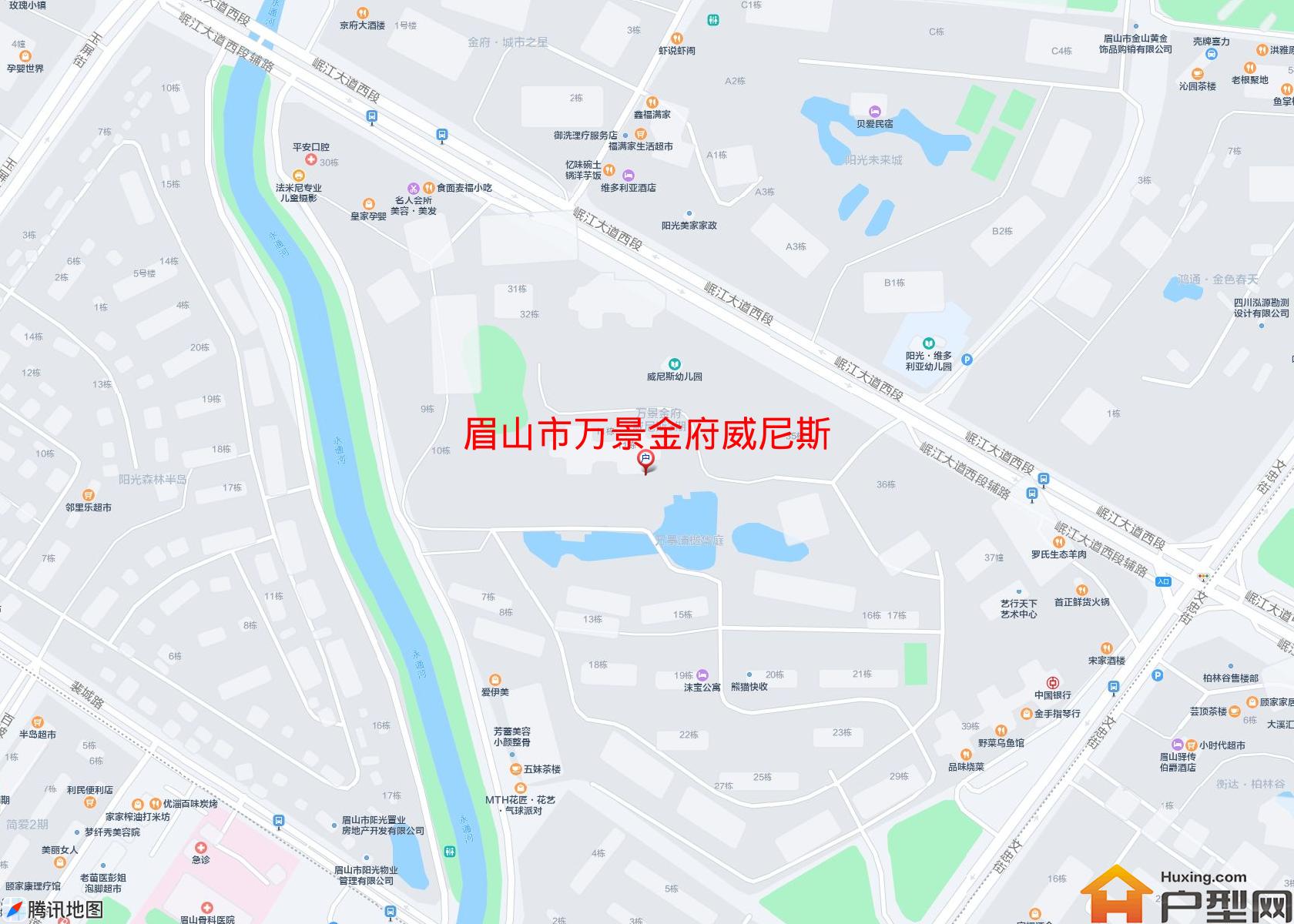 万景金府威尼斯小区 - 户型网