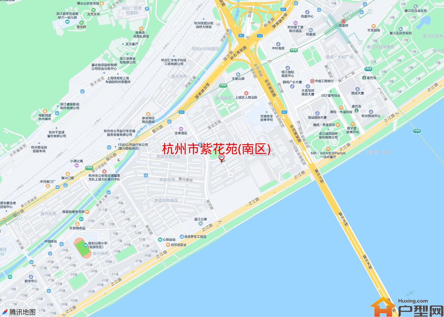 紫花苑(南区)小区 - 户型网 紫花苑(南区)小区 - 户型网