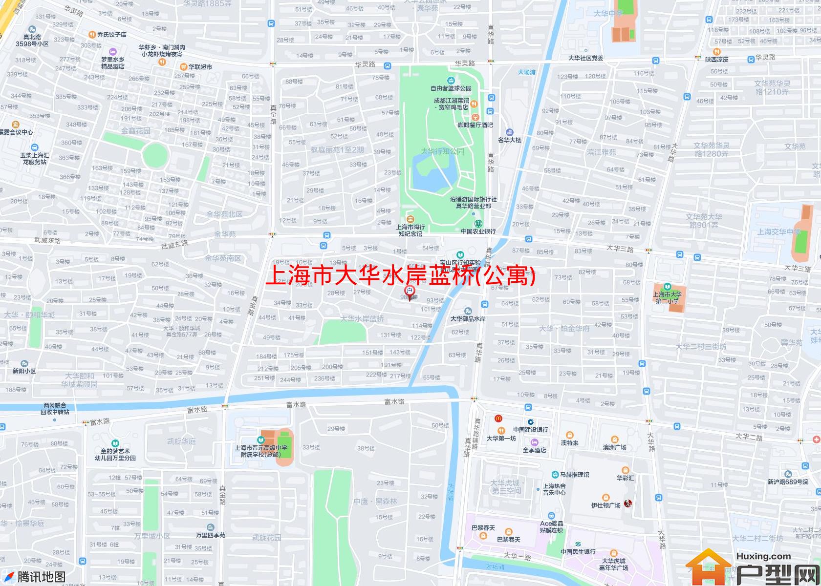 大华水岸蓝桥(公寓)小区 - 户型网