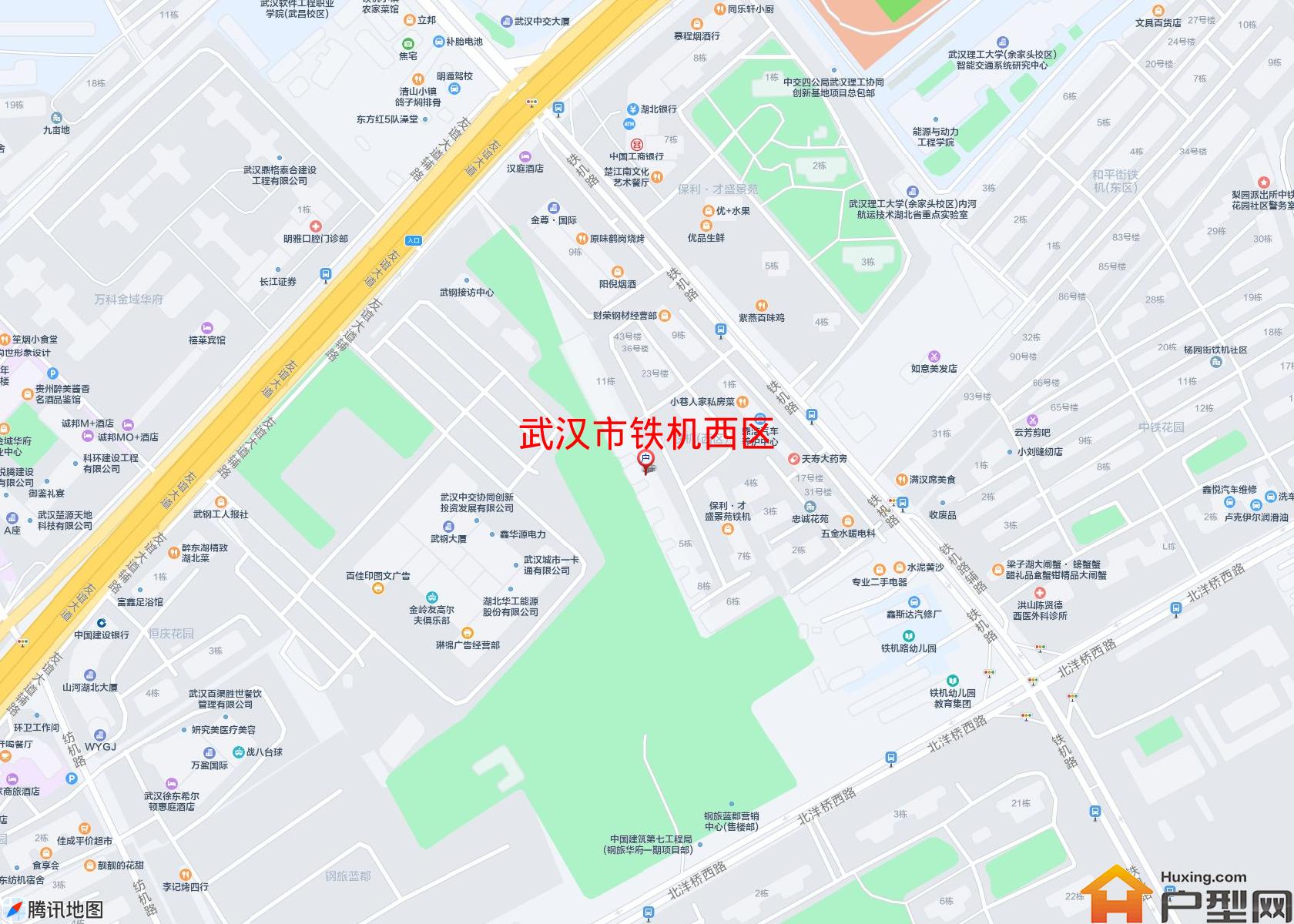 铁机西区小区 - 户型网