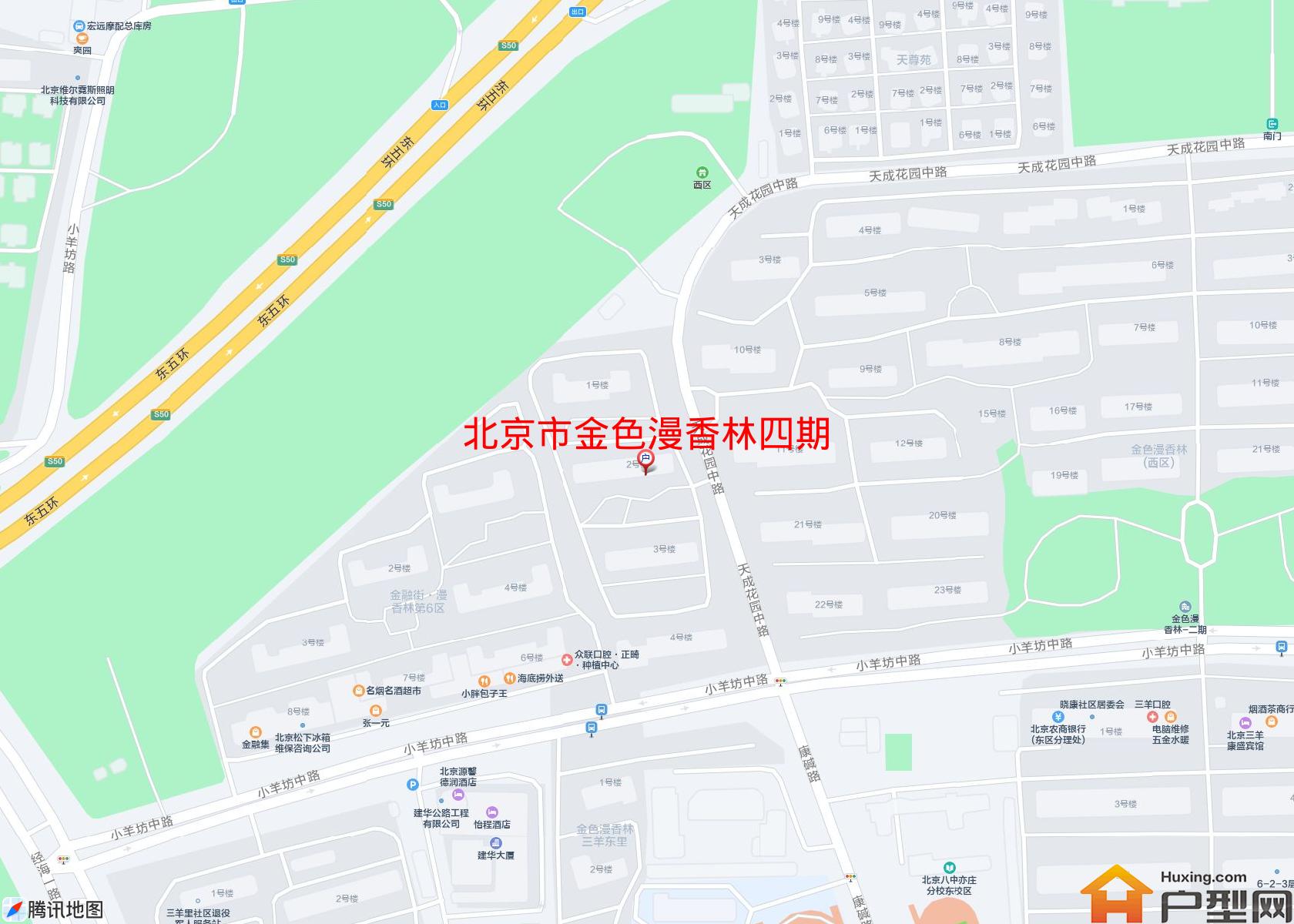 金色漫香林四期小区 - 户型网