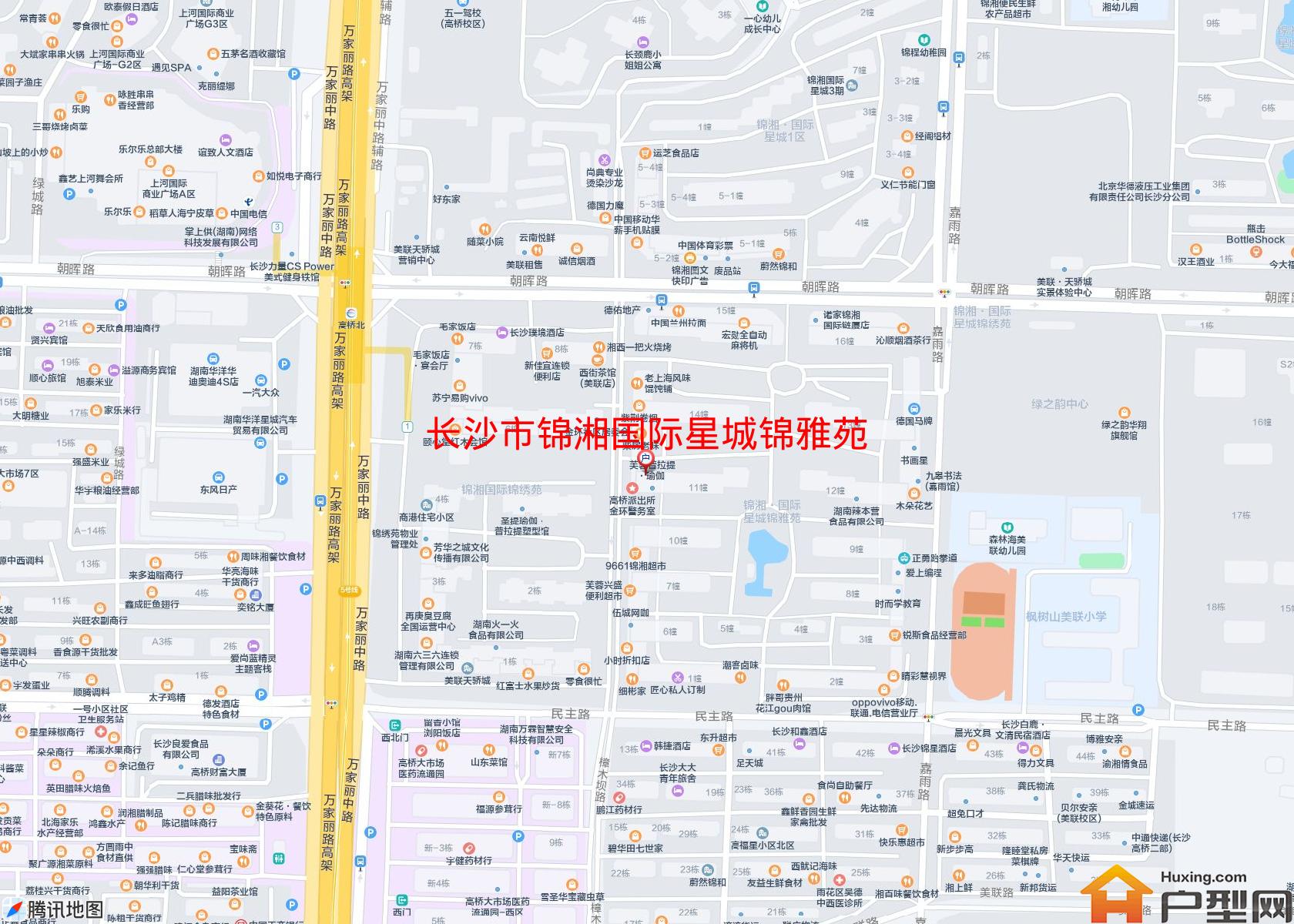 锦湘国际星城锦雅苑小区 - 户型网