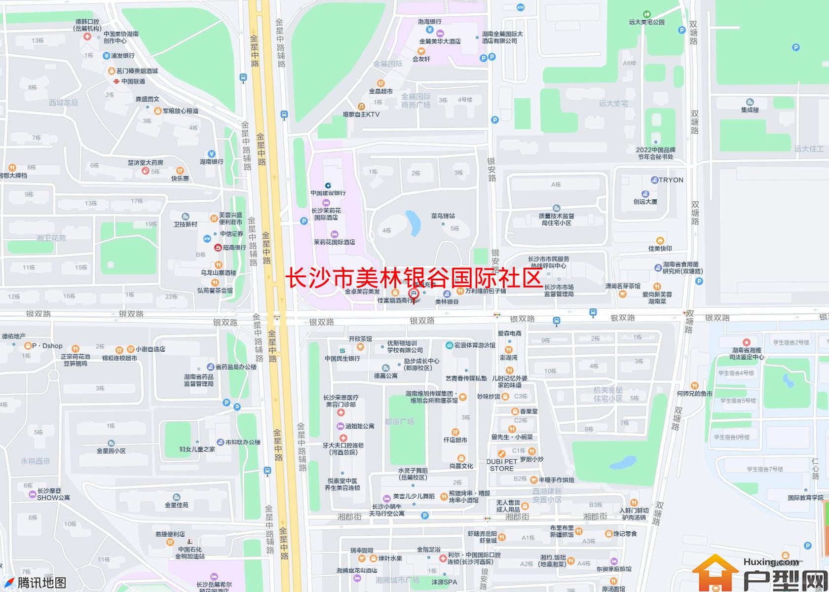 美林银谷国际社区小区 - 户型网