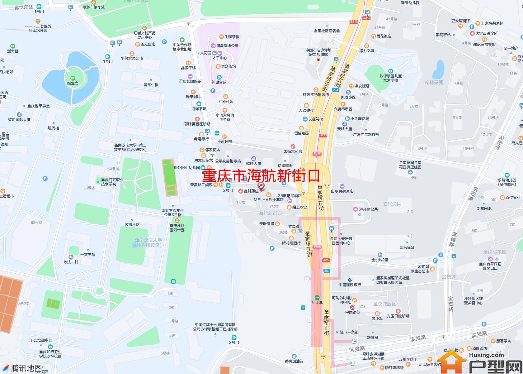 海航新街口小区 - 户型网