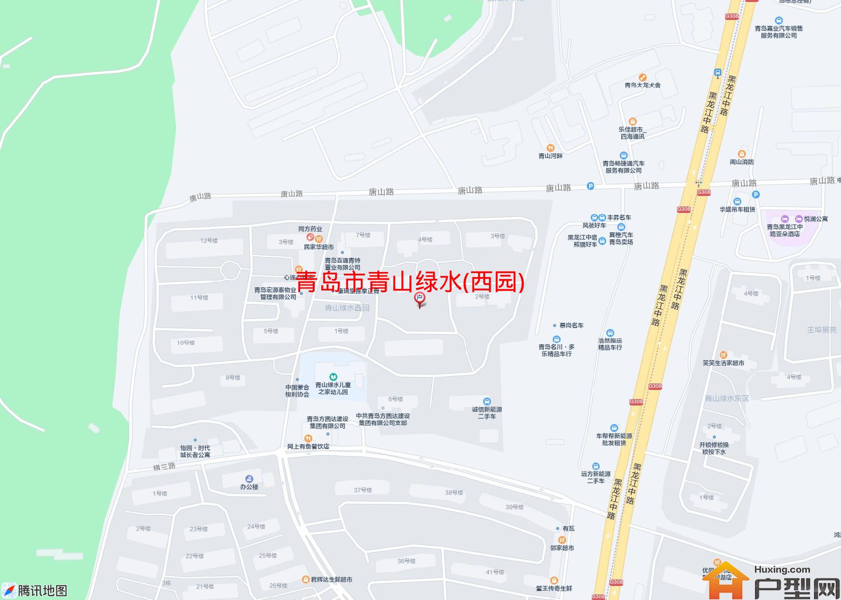 青山绿水(西园)小区 - 户型网 青山绿水(西园)小区 - 户型网