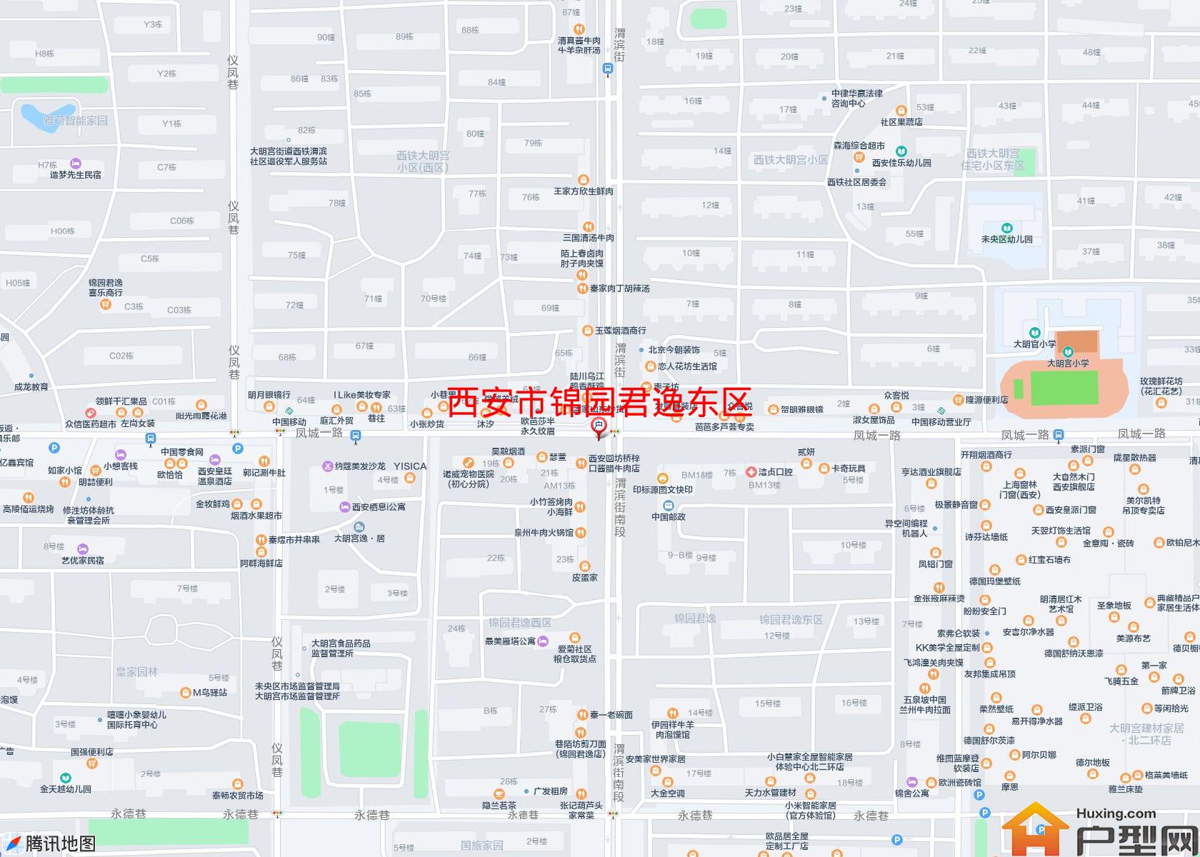 锦园君逸东区小区 - 户型网 锦园君逸东区小区 - 户型网