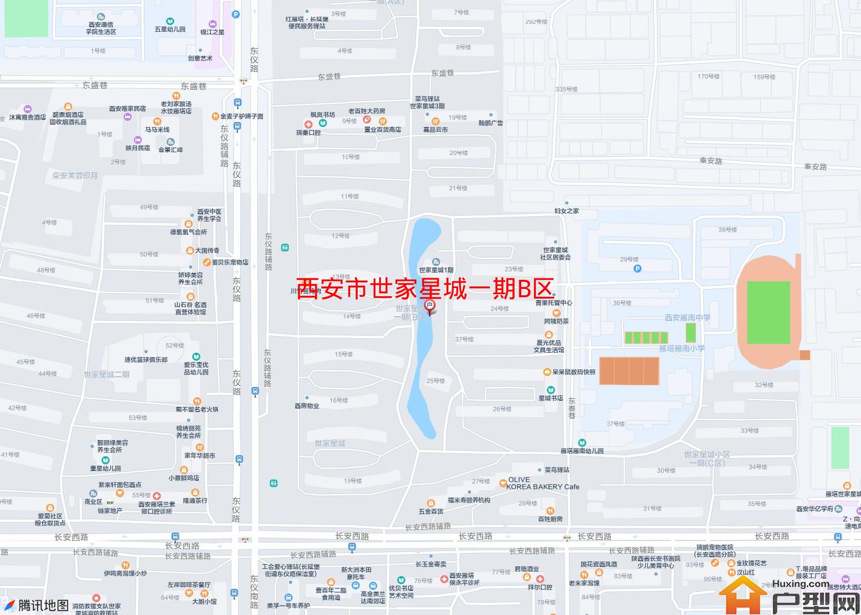 世家星城一期B区小区 - 户型网