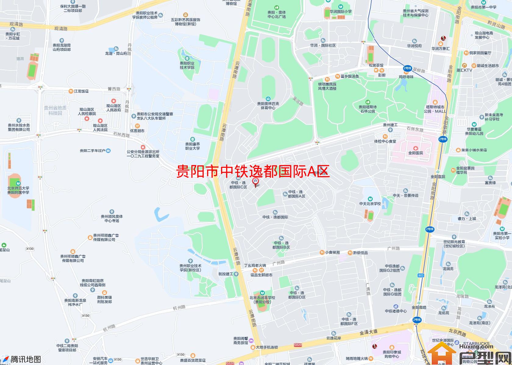 中铁逸都国际A区小区 - 户型网