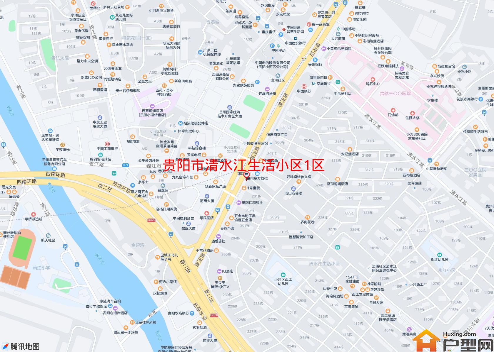 清水江生活小区1区小区 - 户型网